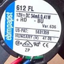 Papst Type 8412 DC12V (7-15V) 2.4W 雙滾珠 靜音散熱風扇 22302931617455 歷史價格詳細信息