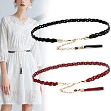 腰帶女裝飾連衣裙韓版C扣彈力皮帶寬時尚百搭毛衣配飾松緊腰封新大衣腰帶-促銷 歷史價格詳細信息