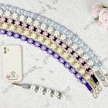 花花手機繩 手作編織花繩 成品 ReTweet 雙扣 手機繩 手機挂繩 波希米亞 手機夾片 硅膠掛繩 掛繩 手機配件 歷史價格詳細信息