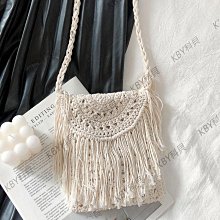單肩包 鏤空棉線編織包 新款夏天大容量法式草編包 海邊度假沙灘包女 歷史價格詳細信息