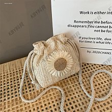 小眾新款草編包夏季單肩斜挎手提沙灘包廠家直購大容量購物帆布包 歷史價格詳細信息