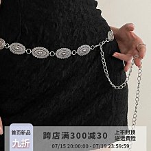 民族風腰飾鍍金鑲鉆合金鏤空花朵錢幣流蘇腰鏈束腰多款漢服腰飾【推薦款】 歷史價格詳細信息