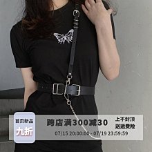 jk腰鏈配格裙子掛鏈皮帶鏈子鏈條裝飾腰帶女ins牛仔褲連衣裙收腰 歷史價格詳細信息
