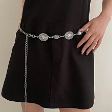 jk腰鏈配格裙子掛鏈皮帶鏈子鏈條裝飾腰帶女ins牛仔褲連衣裙收腰 歷史價格詳細信息