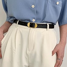 ~爆款熱賣 腰帶~皮帶女士款ins風新款時尚百搭裝飾牛仔褲黑色美式復古腰帶潮辣妹 歷史價格詳細信息