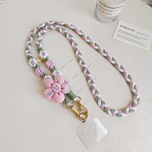 長款斜挎帶標編織繩可調節長短手機掛繩女款高端掛脖背帶鏈防摔繩-kby科貝 歷史價格詳細信息