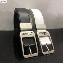 【熱賣精選】白色皮帶男士自動扣個性腰帶韓版潮人高爾夫發型師休閑褲帶 歷史價格詳細信息