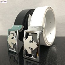 【熱賣精選】白色皮帶男士自動扣個性腰帶韓版潮人高爾夫發型師休閑褲帶 歷史價格詳細信息