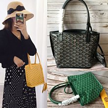 【GOYARD 高雅德】Tote PM 印花帆布紅色愛心肩背托特包(黑) 歷史價格詳細信息