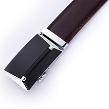真皮腰帶 皮帶 男士二層牛皮皮帶  商務皮帶 西裝皮帶 Z合金自動扣腰帶-22號穿搭 歷史價格詳細信息
