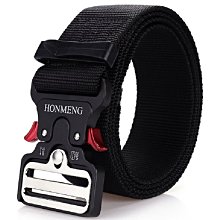 現貨 戰術腰帶男士皮帶滑牛邦德軍帶防金屬探測器 112-簡約 歷史價格詳細信息