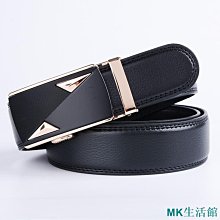 真皮腰帶 皮帶 男士二層牛皮皮帶  商務皮帶 西裝皮帶 Z合金自動扣腰帶-22號穿搭 歷史價格詳細信息
