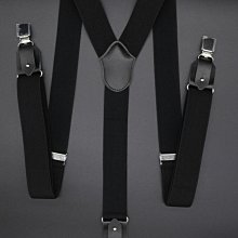 吊帶【三夾Y型】【素超寬】背帶夾 女用 男用 女仕 男仕 女士 男士 彈性鬆緊帶 吊褲背褲帶 皮革 suspender 歷史價格詳細信息