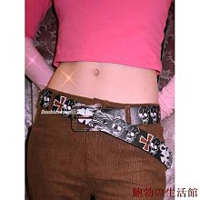溫馨服裝店Doubleseven y2k千禧辣妹原宿一劍穿心滑釦大頭皮帶 腰帶 配件配飾 歷史價格詳細信息