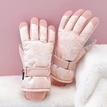 全掌觸屏男女情侶滑雪手套 冬季加絨厚棉保暖騎行電動車防寒防水 歷史價格詳細信息