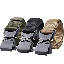 現貨 戰術腰帶男士皮帶滑牛邦德軍帶防金屬探測器 112-簡約 歷史價格詳細信息