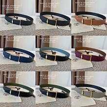 【KK精選】HERMES愛馬仕新款皮帶 男士真皮雙面可用頭層牛皮皮帶 時尚U字扣 百搭 歷史價格詳細信息
