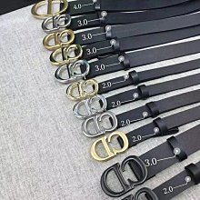 Max代購#DIOR新款cd腰帶女士真皮網紅收腰皮帶封腰帶 歷史價格詳細信息