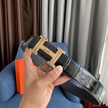 代購  HERMES雙面頭層牛皮皮帶雙面真皮男款腰帶商務休閑褲帶3.8公分 歷史價格詳細信息