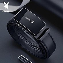 皮帶花花公子皮帶男士真皮生日禮物純牛皮自動扣腰帶時尚耐用男式褲帶 歷史價格詳細信息