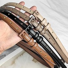 細腰帶女真皮配西裝百搭裝飾連衣裙子高級感2022新款黑色大衣皮帶大衣腰帶-促銷 歷史價格詳細信息