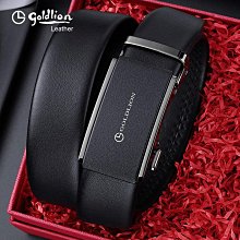 金利來皮帶男士真皮純牛皮自動扣高檔鏤空褲帶青年腰帶~ 優惠 限時 歷史價格詳細信息