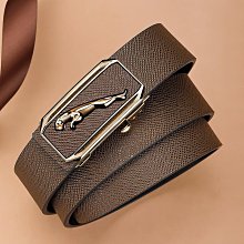 現貨 男無扣真皮皮帶條3.0cm自動扣3.5CM雙面二層牛皮無頭皮帶男式帶身 HS3W-簡約 歷史價格詳細信息