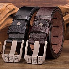 真皮腰帶,男人多才多藝針扣腰帶,復古奢侈品牌西裝褲腰帶-22號穿搭 歷史價格詳細信息