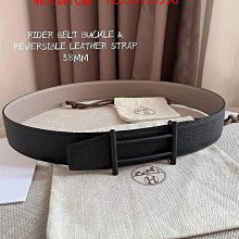 代購  HERMES雙面頭層牛皮皮帶雙面真皮男款腰帶商務休閑褲帶3.8公分 歷史價格詳細信息