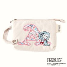 全新 PEANUTS 史努比 SNOOPY&amp;Woodstock 長型拉鍊手提袋 購物袋 藍色 歷史價格詳細信息