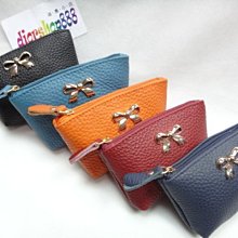 【零錢包】鑰匙包 收納包 牛皮圓形零錢袋 扣式開合／多色可選 歷史價格詳細信息