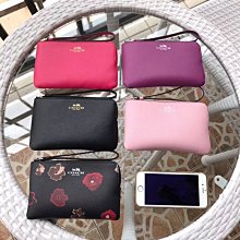 【COACH】素面7卡相片夾荔枝紋皮壓印LOGO男短夾-潮流黑 歷史價格詳細信息