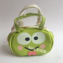 [Kitty 旅遊趣] 大眼蛙 迷你波士頓包掛鏈 造型零錢包 小零錢包 裝飾小包 綠色 歷史價格詳細信息