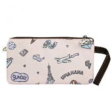 uma hana 防水包 長零錢袋 C10 白俏皮喵頭鷹 2300 艾瑪防水布包 收納包 筆袋 零錢包 歷史價格詳細信息