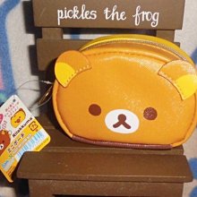 日版﹝SAN-X﹞限定※Rilakkuma懶熊&黃小雞※超可愛【懶熊+黃小雞二面造型】皮革零錢包 歷史價格詳細信息