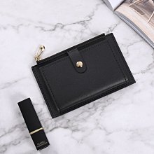 ins小眾錢包女短款學生韓版簡約森系小清新純色百搭折疊零錢卡夾~特價 歷史價格詳細信息