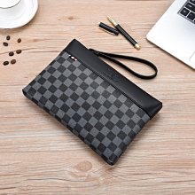 新款袋鼠男士手包真皮質感休閑手拿包商務夾包ipad信封包潮手腕包,特價新店促銷 歷史價格詳細信息