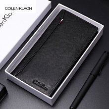 頭層牛皮長款錢包男皺褶紋理多卡位零錢包女復古搭扣大容量手拿包~特價 歷史價格詳細信息