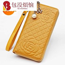 錢夾黃色招財錢包百搭2022長款女新款手拿包簡約時尚皮夾子女式潮,特價新店促銷 歷史價格詳細信息