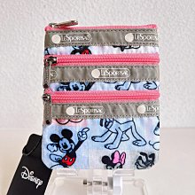 ╭＊特價促銷＊LeSportsac 動物樂園 2206 輕便防水三條拉鏈三層可愛迷你收納包 手拿包 化妝包 硬幣包零錢包 歷史價格詳細信息