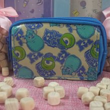 正版﹝Disney﹞授權※MONSTERS UNIVERSITY皮克斯經典動畫-怪獸大學※【毛怪和大眼仔】藍色萬用雙拉鍊 歷史價格詳細信息