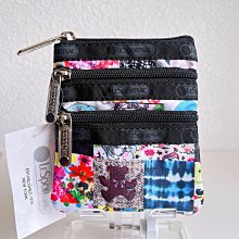 ╭＊特價促銷＊LeSportsac 動物樂園 2206 輕便防水三條拉鏈三層可愛迷你收納包 手拿包 化妝包 硬幣包零錢包 歷史價格詳細信息