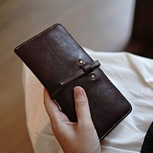 牛皮長款錢包女多功能大容量手包2022新款韓版拉鏈真皮女士錢夾包~特價 歷史價格詳細信息