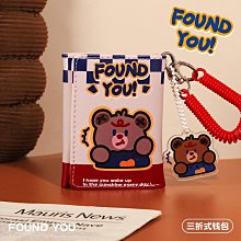 卡包零錢包一體女短款ins簡約森系超薄學生韓版復古拉鏈折疊錢夾~特價 歷史價格詳細信息