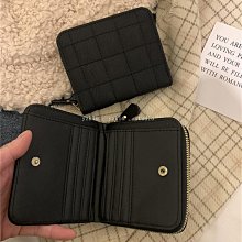 復古大容量短款女錢包ins小眾設計純色簡約超薄百搭折疊零錢皮夾~特價 歷史價格詳細信息