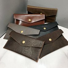 外貿尾貨頭層牛皮瘋馬皮真皮簡約手包長款錢包手機包票據夾收納包 價格比較,價格查詢,歷史價格詳細信息