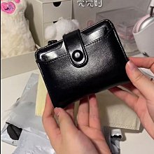 復古小錢包短款女多功能歐美經典卡包零錢鑰匙包折疊簡約文藝搭扣 歷史價格詳細信息