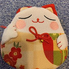 日本京都招財貓 手工零錢包 9*10CM (全新) 口金包 小錢包 歷史價格詳細信息