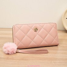 長款錢包女2024新款大容量皮夾百搭軟牛皮錢夾可放手機多卡位卡包 歷史價格詳細信息