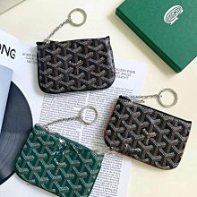goyard 拉鏈零錢包 綠色???? 拉鏈款也做咯 作爲使用頻率很高的小皮具 好看還是次要的，抗造才是第壹要素！ 歷史價格詳細信息